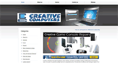 Desktop Screenshot of creative-computers.com.au